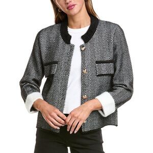 Colette Rose Womens  Cardigan, Grey